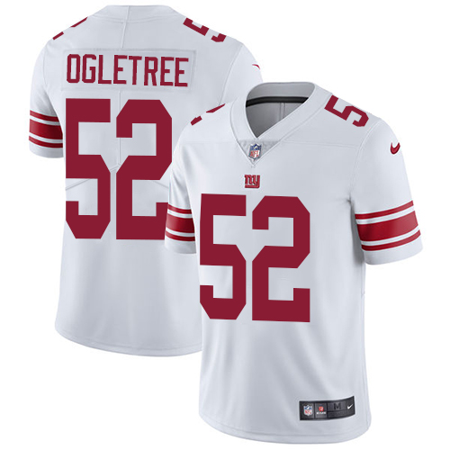 Nike Giants #52 Alec Ogletree White Men's Stitched NFL Vapor Untouchable Limited Jersey